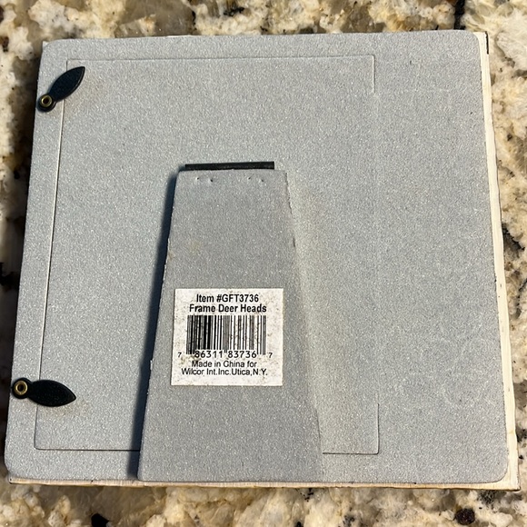 Deer frame 3 1/2 X 5” - Picture 2 of 3